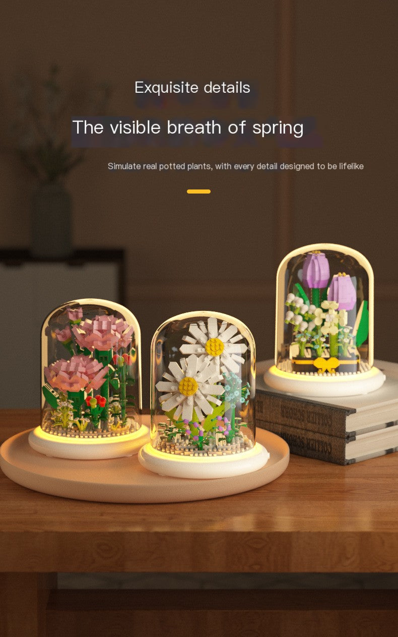 HomiraBloom | Eternal Bloom – DIY Sunflower LED Light Sculpture