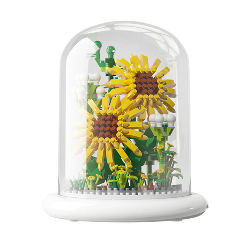 HomiraBloom | Eternal Bloom – DIY Sunflower LED Light Sculpture