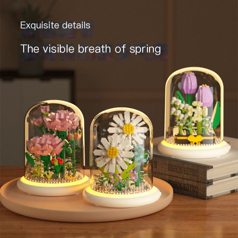 HomiraBloom | Eternal Bloom – DIY Sunflower LED Light Sculpture