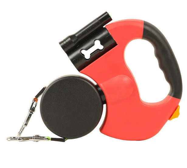 HomiraBloom | TwinWalk Pro – 360° Tangle-Free Double Retractable Leash