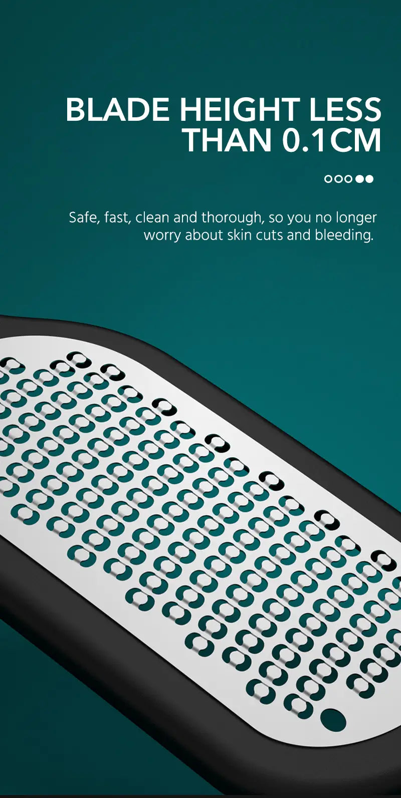 HomiraBloom SilkGlide – Stainless Steel Callus Remover & Professional Foot File