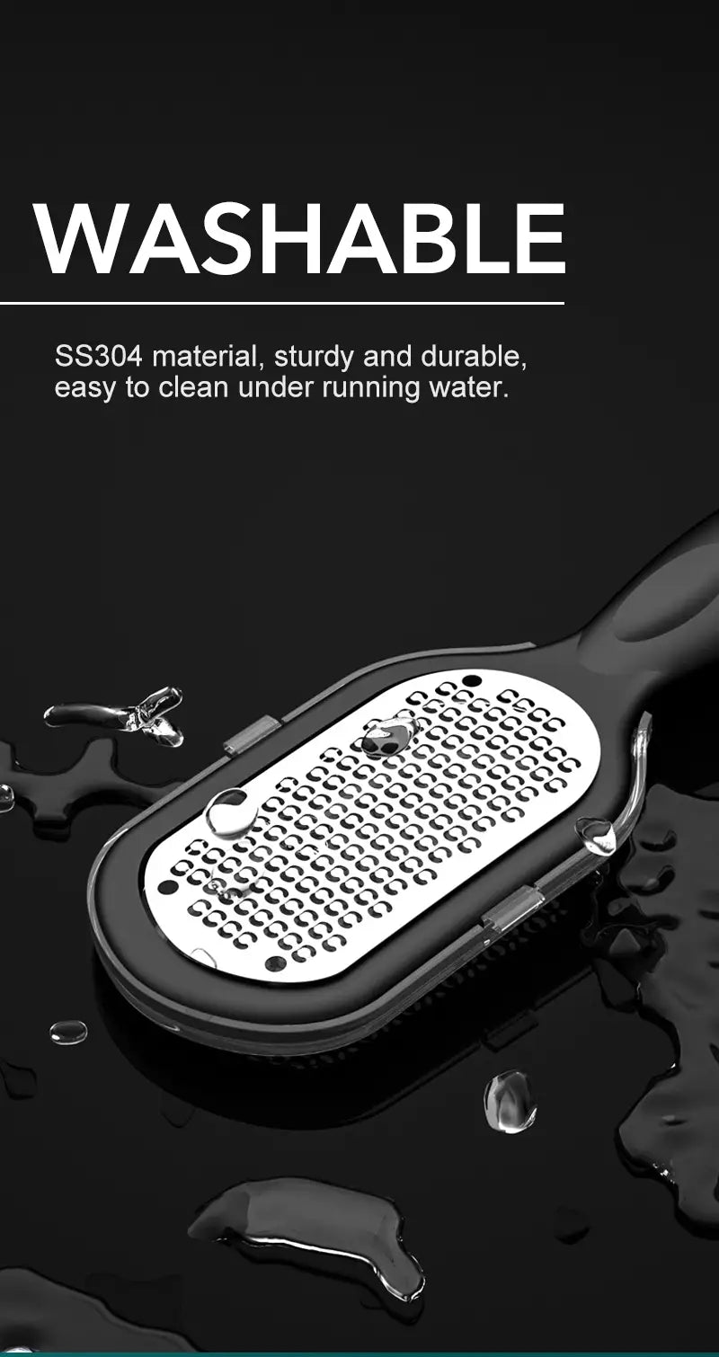 HomiraBloom SilkGlide – Stainless Steel Callus Remover & Professional Foot File