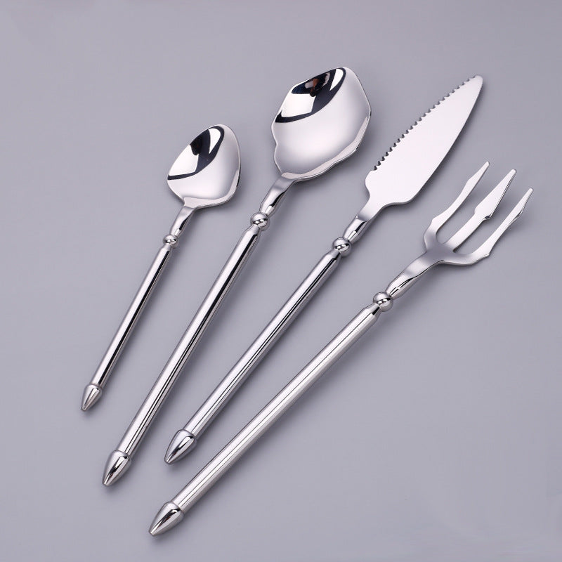 HomiraBloom | Midnight Velvet – 4-Piece Premium Cutlery Set