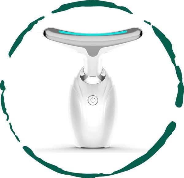 HomiraBloom AuraLift – Neck & Face Lifting LED Therapy Device