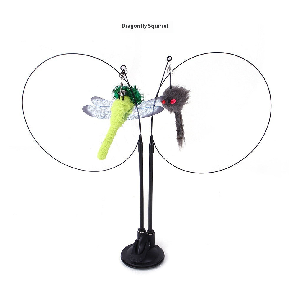 HomiraBloom | PlayStick – Interactive Suction Cup Cat Teaser