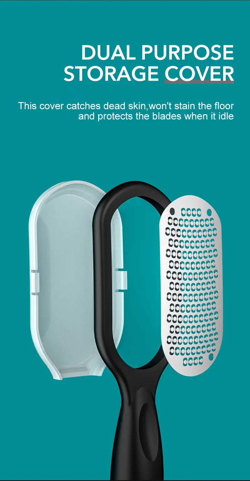 HomiraBloom SilkGlide – Stainless Steel Callus Remover & Professional Foot File