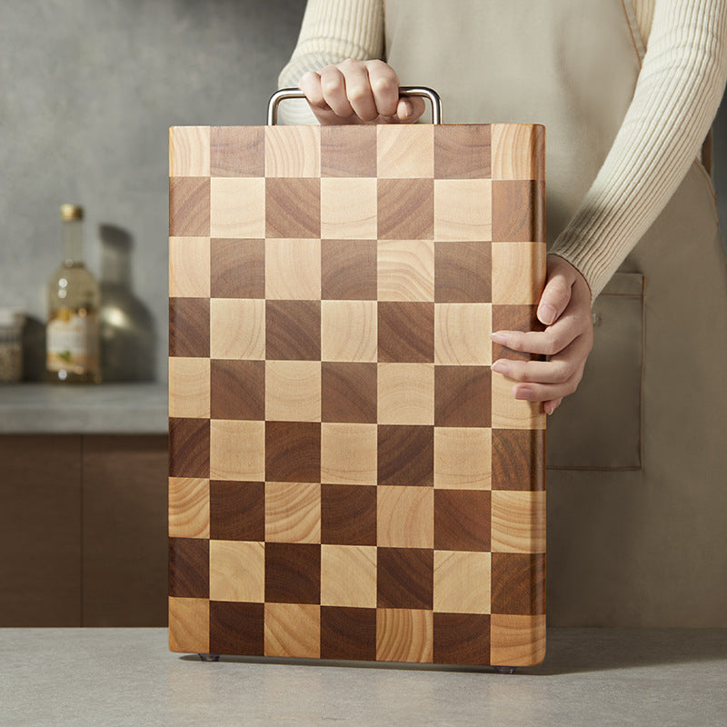 HomiraBloom TimberSleek – Mango Acacia Chopping Board & Premium Serving Tray