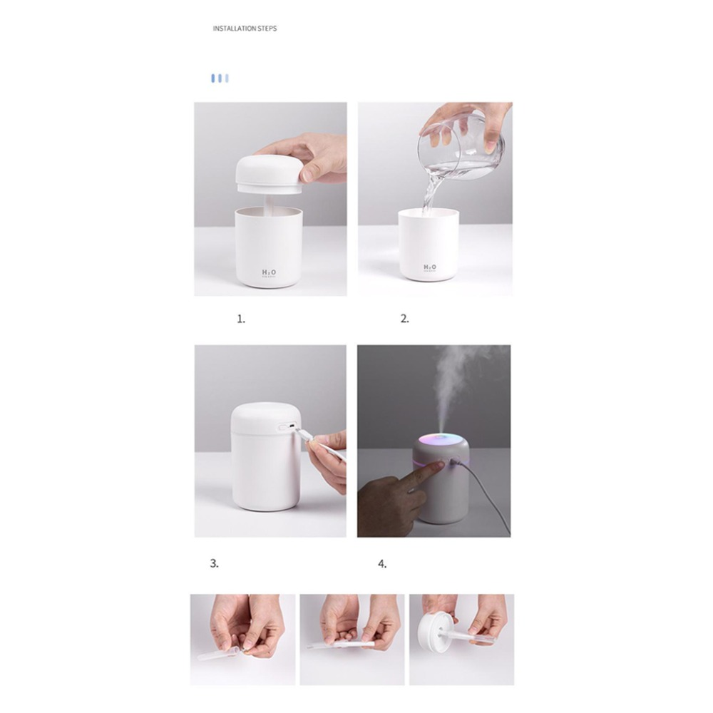 HomiraBloom | Aroma Mist Portable Humidifier