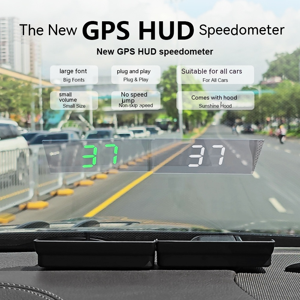 HomiraBloom NeoDrive – HUD Head-Up Display & Smart Car Speedometer