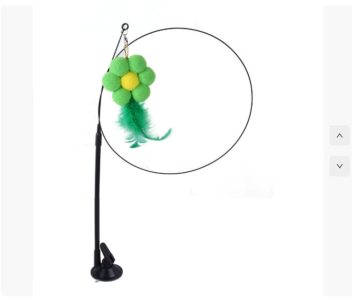 HomiraBloom | PlayStick – Interactive Suction Cup Cat Teaser
