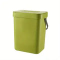 1pc 5L Kitchen Trash Can, Wall Mounted or Hanging Design